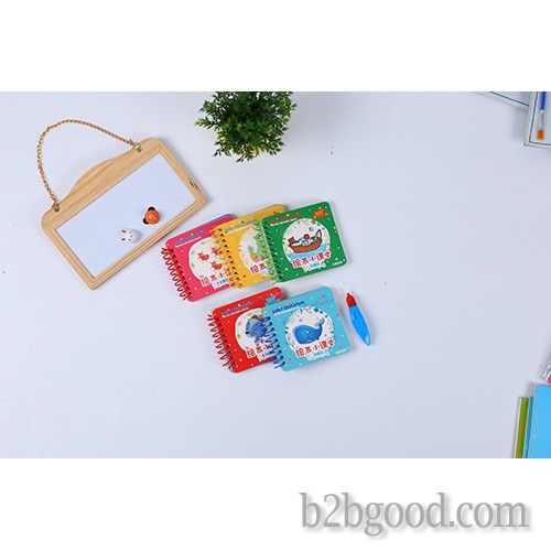 儿童'；s拼图魔术水彩画书幼儿园儿童创作手册reusabl