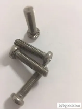 Stainless steel cross disk head with tooth screw