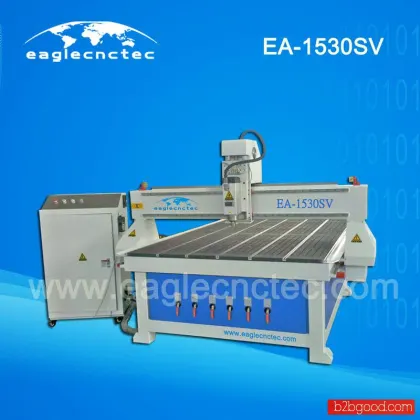 CNC-рулетка для резки дерева, машина для гравировки дверей, модель 1530