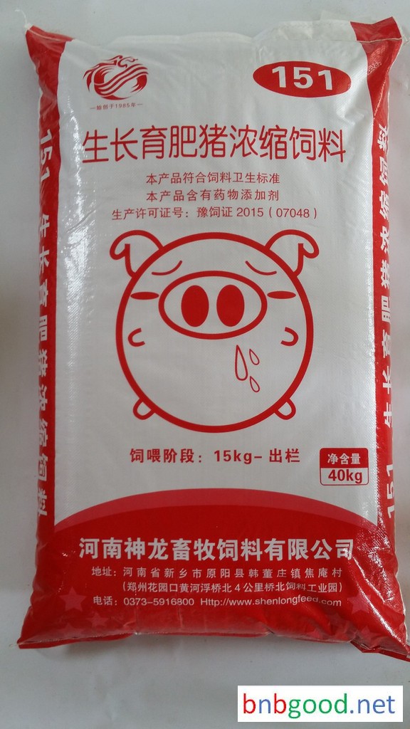 神龙畜牧 151生长育肥猪浓缩饲料 кормовая добавка быстрый рост корм