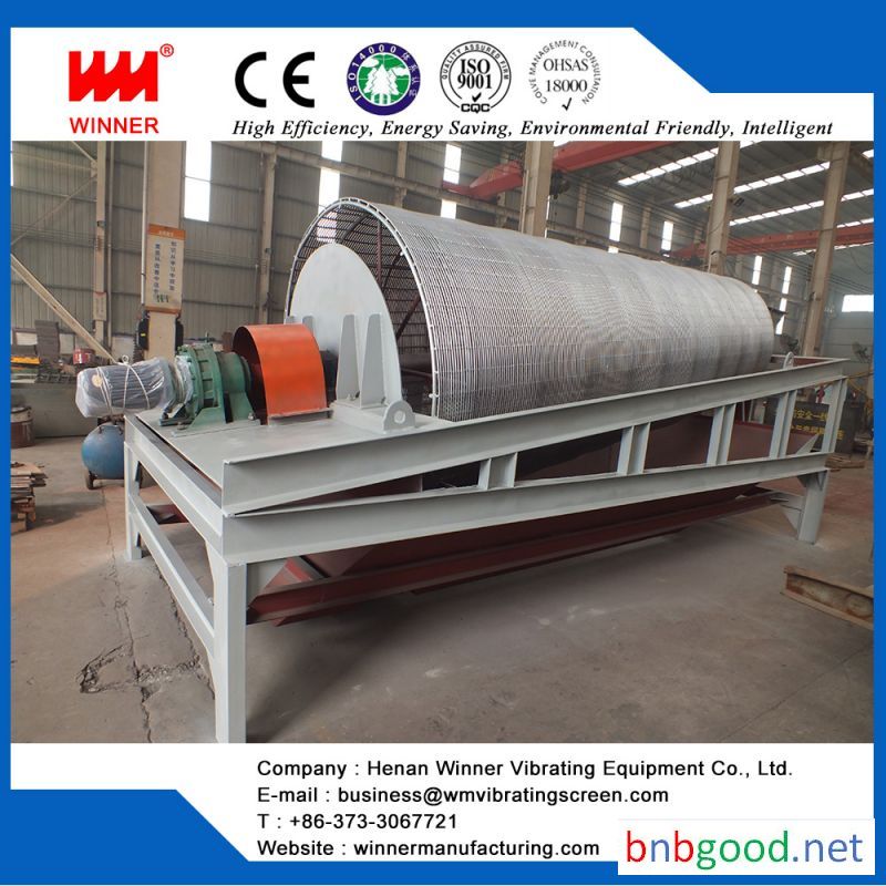 CE Certificate Roller sieve, Trommel Vibrating Screen