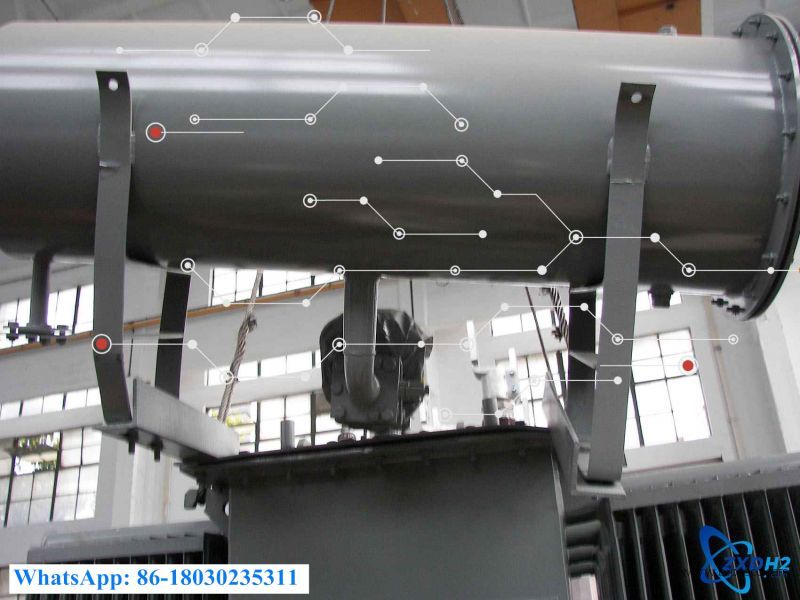 Mechanical and electrical de troughs for industrial hydrogen production