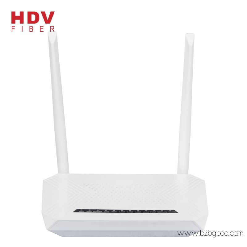 XPON использует домашний шлюз 1G3F кабельное телевидение WIFI Gpon и Epon ONU с двумя антеннами