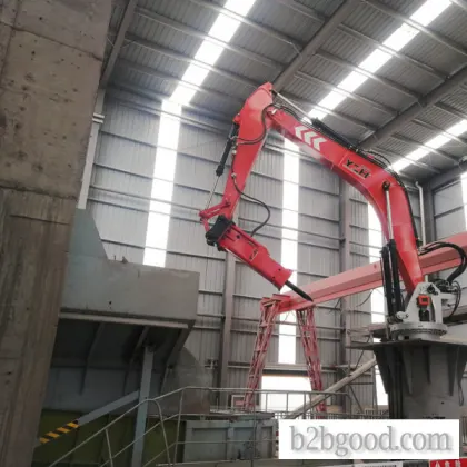 Система Rockbreaker Boom успешно доставлена на завод по производству агрегатов.