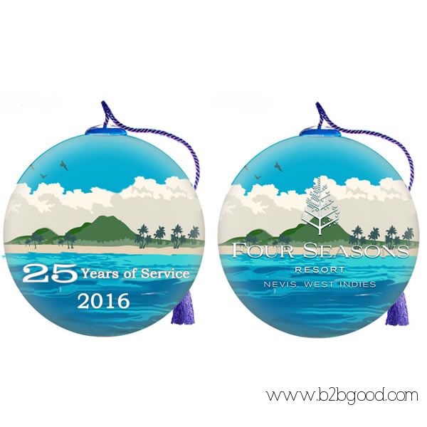 Custom Design Logo Promotional Christmas Ornaments