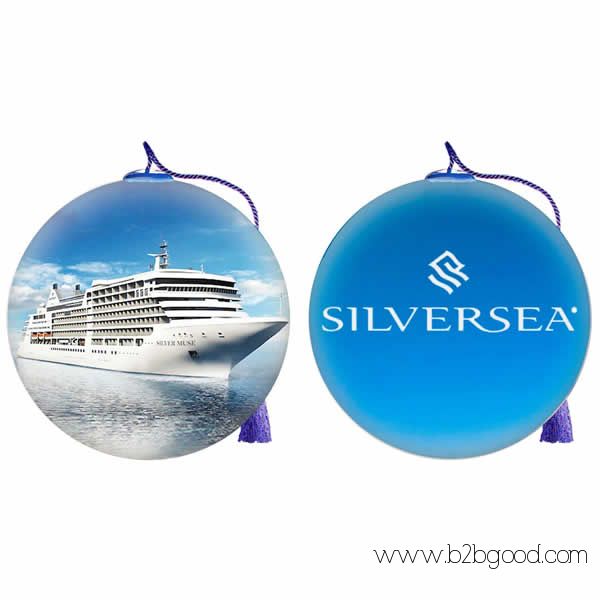 Custom Design Logo Promotional Christmas Ornaments