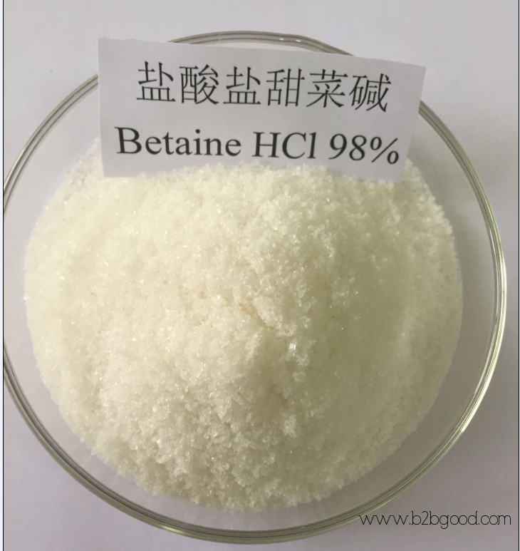 兽药营养添加剂盐酸甜菜碱98%
