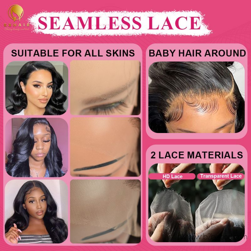 Body Wave 13x4 HD лента передняя глухая парики