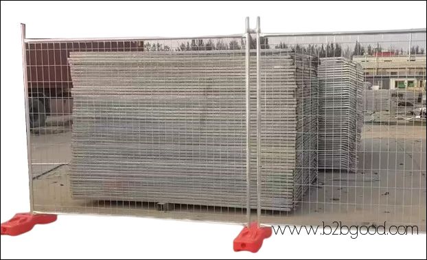 Metal-framed Tube Temporary Fencing