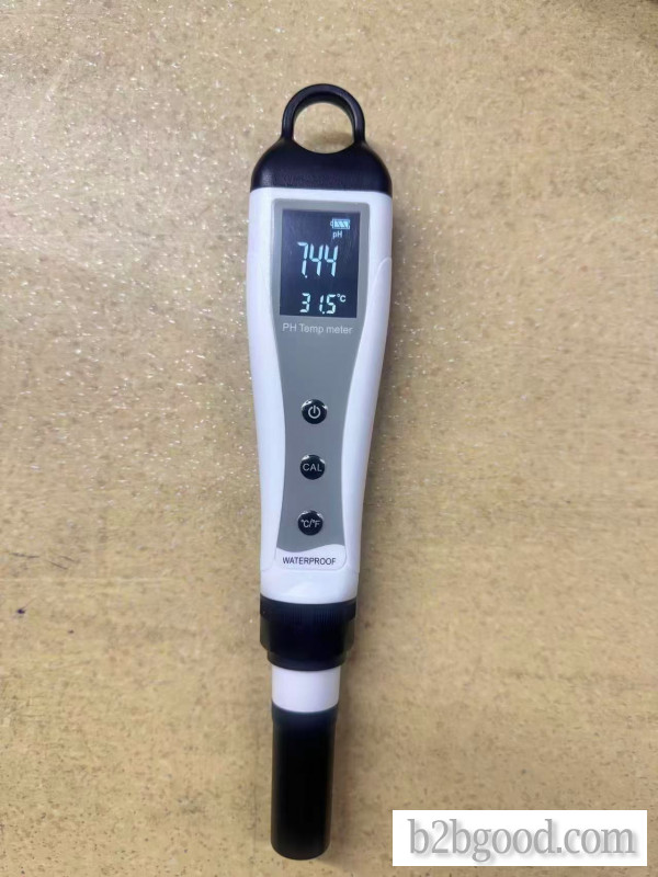 PH-9082 Waterproof pen high accuracy alkalinity / thermometer